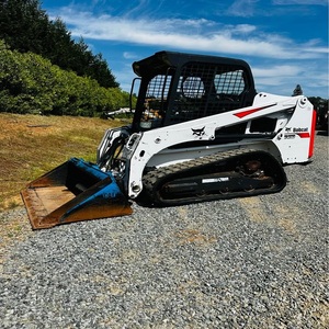 Venta al por mayor de la minicargadora compacta Bobcat T450 con diseño de orugas hidráulicas eficiente, equipo duradero para trabajos agrícolas, paisajismo y construcción. - Product Image 1