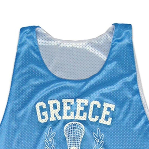Custom Breathable Plus Size Lacrosse Reversible Jersey Sublimated Mesh Practice Pinnie Hot Selling Custom Design - Product Image 2