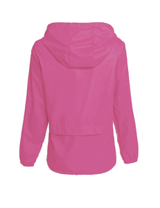 Chaqueta Impermeable de Senderismo para Mujer, Color Verde Oliva, con Capucha, Manga Larga, Corte Clásico, Cierre de Cremallera, Línea Brillante - Product Image 6