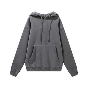 Sweat-shirts à capuche pour hommes en couleurs unies 100% coton Meilleur prix Collection hiver Vente chaude au Pakistan - Product Image 6
