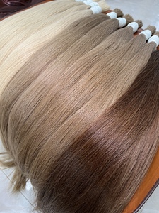 Tóc Người Bán Chạy Nhất Với Số Lượng Lớn Màu Việt Nam Tóc Nối Thật Mềm Mượt Và Mượt - Product Image 4