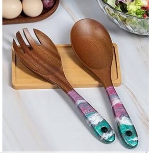 Juego de Cubiertos de Diseño Real con Mango de Madera, Diseño Personalizado para Bodas y Catering, de Proveedor y Exportador de la India - Product Image 3