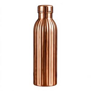 Bouteille d'eau en cuivre pur au design contemporain, écologique, grande capacité et portable pour un usage domestique - Product Image 6