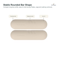 Ensemble d'haltères en silicone multifonctionnel, haltères portables légers texturés antidérapants pour l'entraînement à domicile, la salle de sport et le yoga