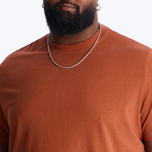 Camiseta Esencial para el Día a Día, Suave y Cómoda para la Colección de Verano, Diseño Elegante para Compradores al por Mayor, Cuello Redondo Clásico para Hombre - Product Image 2