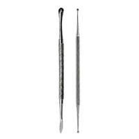 Ensemble de 17 outils de podologie en acier inoxydable de luxe, kit d'instruments professionnels pour manucure et podologie, durable et portable