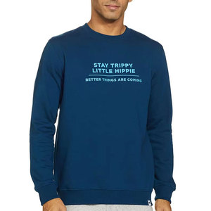 Sudadera cómoda de lana para hombre con acabado suave, sudadera para hombre para un estilo casual de temporada. - Product Image 1