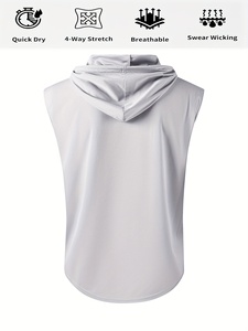 Débardeur de sport pour homme, sans manches, pour la musculation et l'entraînement en salle de sport - Product Image 2