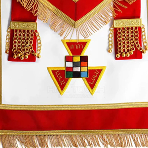 Delantales masónicos hechos a mano de alta calidad, delantal masónico de cuero, delantales ceremoniales para logia y maestro masón - Product Image 4