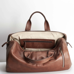Bolsa de Viaje Deportiva Grande para Mujer, Bolsa de Fin de Semana, Bolsa de Mano de Cuero, Bolsa de Gimnasio - Product Image 3