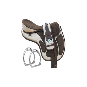 Premium High Quality Horse Saddle Pads with Spandex Mesh Nylon and Sheepskin for <b>Equestrian</b> Riding Customizable - Product Image 1