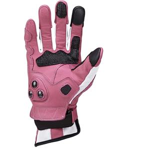 Guantes de cuero personalizados para motocicleta, de carreras, para equipo de carretera - Product Image 2