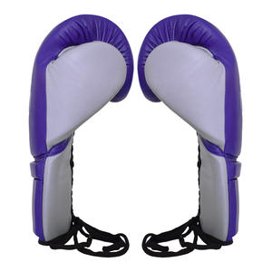 Gants de boxe en cuir véritable personnalisés, à lacets, avec motif imprimé, pour entraînement adulte, sparring, protection des mains, arts martiaux, vêtements de sport - Product Image 3