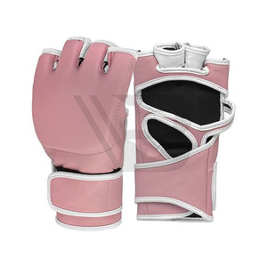 New Wholesale Premium Design High Quality Leather MMA Gloves for Training Customized Outdoor Non-Slip Adjustable Wrist Strap - Product Image 5