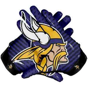 Guantes de Fútbol Americano Antideslizantes, Guantes Deportivos Personalizados con Impresión de Silicona, Guantes para Receptor de Fútbol Americano - Product Image 2
