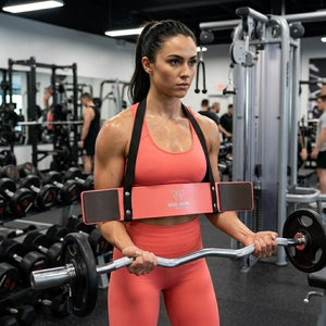 Soporte Ergonómico para Entrenamiento de Curl con Material de Látex Antideslizante y Ecológico, Alta Resistencia para Fisicoculturismo - Product Image 3