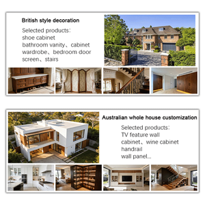 Vente directe du fournisseur, design européen, <span class=keywords><strong>corniche</strong></span> décorative en bois massif blanc minimaliste, écologique, pour villa, hôtel, hôpital - Product Image 6