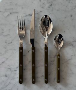 Elegant Silver Finish Cutlery Set High Quality Stainless Steel Flatware for Modern Table Settings - Product Image 3