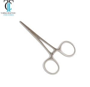 คีมหนีบหลอดเลือดแบบมืออาชีพ Halsted Mosquito Hemostatic Forceps ปลายแหลม สำหรับหนีบหลอดเลือดแดง เครื่องมือผ่าตัด ใช้ซ้ำได้ ผลิตจากสแตนเลสทางการแพทย์ - Product Image 6