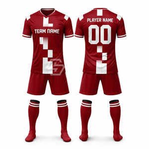 Tenues de football de qualité supérieure, kits de football personnalisés ODM, vêtements d'entraînement imprimés par sublimation, fabricant d'uniformes de football - Product Image 2
