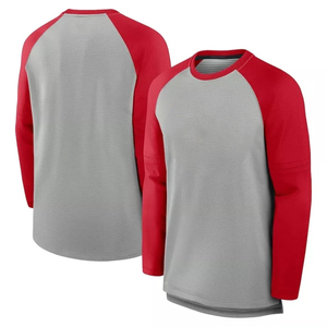 Custom Men's <b>Long</b> Sleeve Raglan <b>T</b> <b>Shirt</b> Crew Neck Plain OEM Private Label Regular Fit <b>T</b> <b>Shirt</b> Casual Wear Style <b>T</b> <b>Shirt</b> - Product Image 6