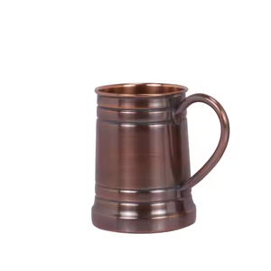 Embossed Floral Copper Mug Handcrafted Drinking <b>Cup</b> Decorative Metal Mug For Tea <b>Coffee</b> Water Gift Home Kitchen Dining - Product Image 5
