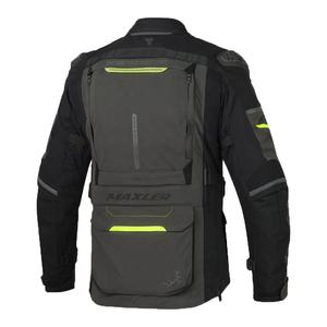 Chaqueta de Motociclismo Larga para Hombre, Resistente al Viento y a la Abrasión, Protección CE Nivel 1 y 2, Fabricante de Cuero, Proveedor OEM al por Mayor - Product Image 2
