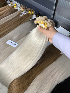 Fournisseur en gros d'extensions de cheveux vierges en kératine, couleur teinte, cheveux naturels ondulés et lisses, donneur unique, usine du Vietnam, pré-collées - Product Image 5