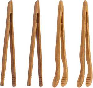 india supplier Premium Acacia Wood Locking Food <b>Tongs</b> Kitchen <b>Barbeque</b> and Serving Natural Color <b>Tongs</b> at Cheap Price - Product Image 1