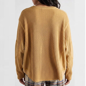 Professional Oversized Mockneck Embroidered Fleece Breathable Anti-Wrinkle Quick Dry Sweatshirt Women Casual Wear <b>Mock</b> <b>Neck</b> - Product Image 5
