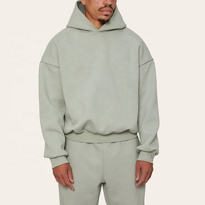 Wholesale 550 Gsm Cotton Hoody Custom Hoodies <b>Pullover</b> <b>Mens</b> Oversized Heavyweight Hoodie - Product Image 1
