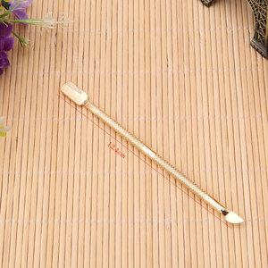 Pousse-cuticules professionnel haut de gamme en acier inoxydable, carré angulaire, personnalisé, pour manucure et pédicure, soin des ongles, beauté - Product Image 3