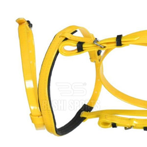 Bridon de cheval de qualité export, fait main, finition haut de gamme, service de production de couleurs personnalisées - Product Image 6