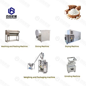 Vente à chaud Ligne de production de semoule de manioc Ligne de production de poudre de manioc Lignes de traitement des aliments Processus de farine de pomme de terre/manioc - Product Image 6