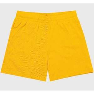 Logo personnalisé Short d'entraînement en maille pour hommes Taille XS Vêtements de sport d'été Running Gym Tissu en coton Motif Poche Sports d'été - Product Image 6