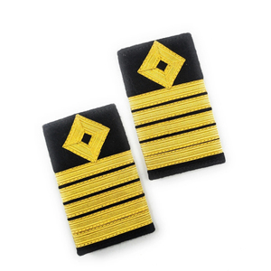 Épaulette de grade de pilote brodée en 3D, personnalisée, durable, de haute qualité, à coudre, en tissu toile, faite à la main, pour la vente en gros - Product Image 4