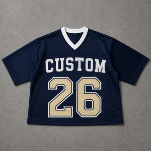 Camiseta de fútbol de moda al por mayor, camiseta de fútbol informal para marcas de ropa estadounidenses, proveedor de impresión personalizada - Product Image 2