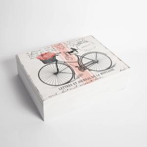 Boîte en bois imprimée pour pièces de monnaie de collection, boîte à bijoux antique, boîte de rangement pour exposition de devises, vente en gros - Product Image 2