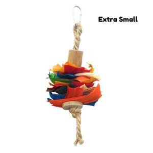 ของเล่นนกไม้ Java น้ำหนักเบา เป็นมิตรกับสิ่งแวดล้อม ดีไซน์แบบน้ำตก - Product Image 3