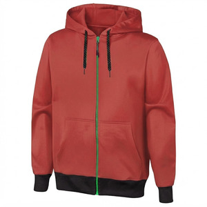 Nouveau style streetwear, logo personnalisé, sweat à capuche zippé pour homme, séchage rapide, prix abordable, dernier style pour homme. - Product Image 2