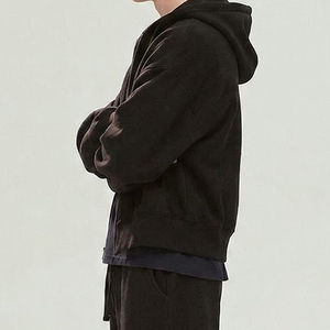 Survêtements à capuche personnalisés avec logo, coupe oversize, en coton, coupe-vent, pour hommes adultes – Idéal pour l'hiver et le streetwear - Product Image 3