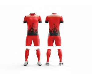 Uniforme Deportivo de Fútbol con Impresión Personalizada |   Tallas para Hombres, Mujeres y Jóvenes |   Ropa Deportiva Ligera de Secado Rápido para Entrenamiento - Product Image 2