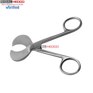 Ciseaux à cordons 4,5 pouces, modèle USA, instrument chirurgical vétérinaire et obstétrico-gynécologique, en acier inoxydable de qualité allemande, coupe précise et tranchante - Product Image 5