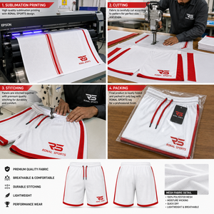 Shorts de sport personnalisés OEM&ODM, séchage rapide, fitness, gym, entraînement, shorts de luxe pour hommes, doublés, extensibles dans 4 directions, en mesh, avec poche - Product Image 5