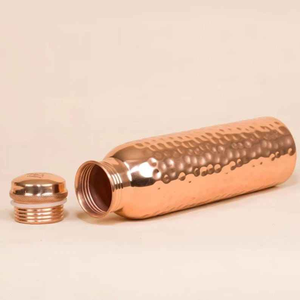 <b>Copper</b> Water <b>Bottle</b> | 100% <b>Copper</b> | Leak Proof | - Product Image 1
