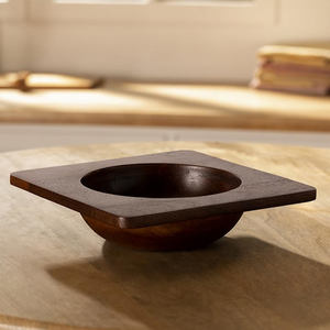 Affordable <b>Large</b> Wooden Salad <b>Bowl</b> for Family Dining, Fruit Storage, Party <b>Serving</b> and Farmhouse Kitchen Decoration - Product Image 5