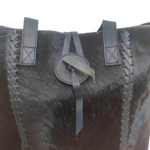 Bolso Tote de Cuero Genuino para Mujer, Marca OEM, Bolso de Hombro, Cierre Abierto, Multifuncional, Verano, LHTB-0045 - Product Image 5