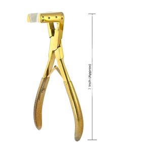 เครื่องมือคีมหนีบผมนามสกุล L สีทองแบบพรีเมี่ยม - Product Image 2