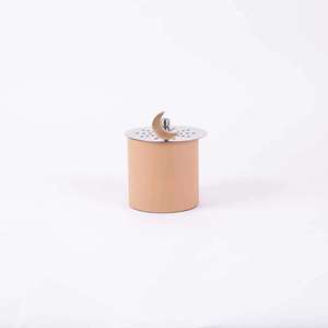 Brûleur d'encens géométrique décoratif moderne en laiton avec base en bois, Mabkhara arabe, support personnalisé en métal pour Bakhoor et Oud, cadeau de Ramadan et de l'Aïd - Product Image 2