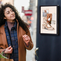Affichage publicitaire à écran tactile, signalisation numérique de petite taille et écran LCD tactile capacitif de 43 pouces et 21,5 pouces